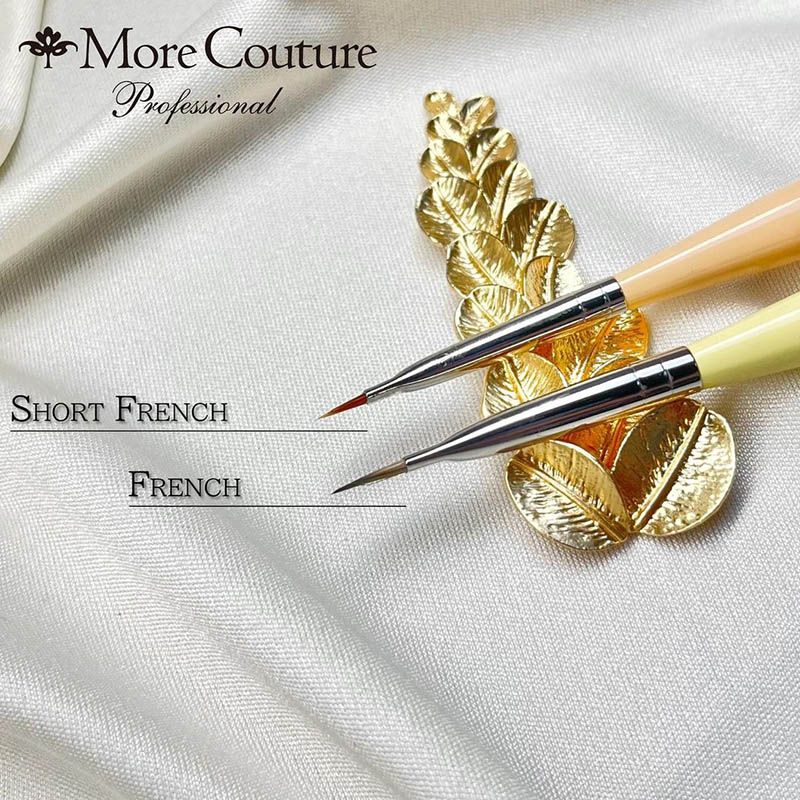 rednails web channel / モアジェルブラシ フレンチ 8mm(キャップ付