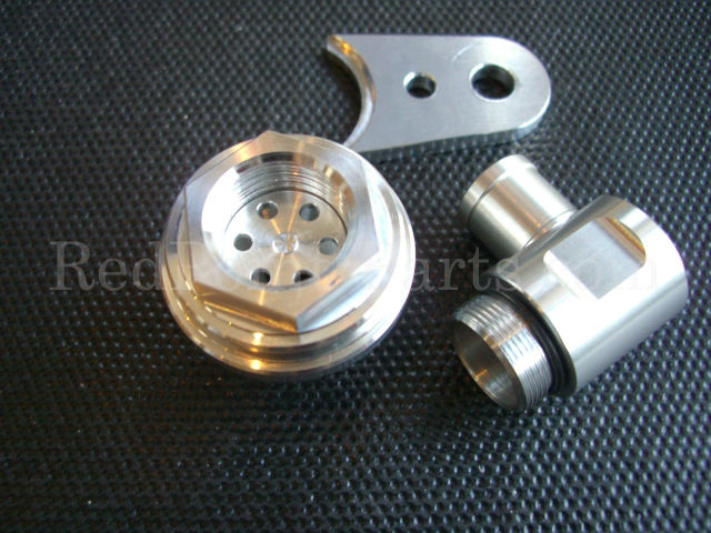 ABARTH Grande Punto用のクワッドリード レデューサーKIT | RED POINT