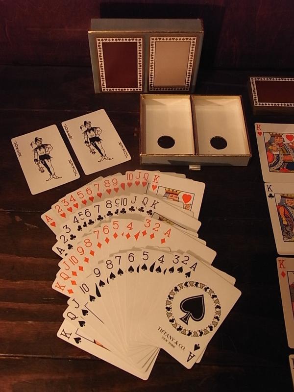 Tiffanyトランプ、ティファニートランプ、トランプカード、ビンテージ