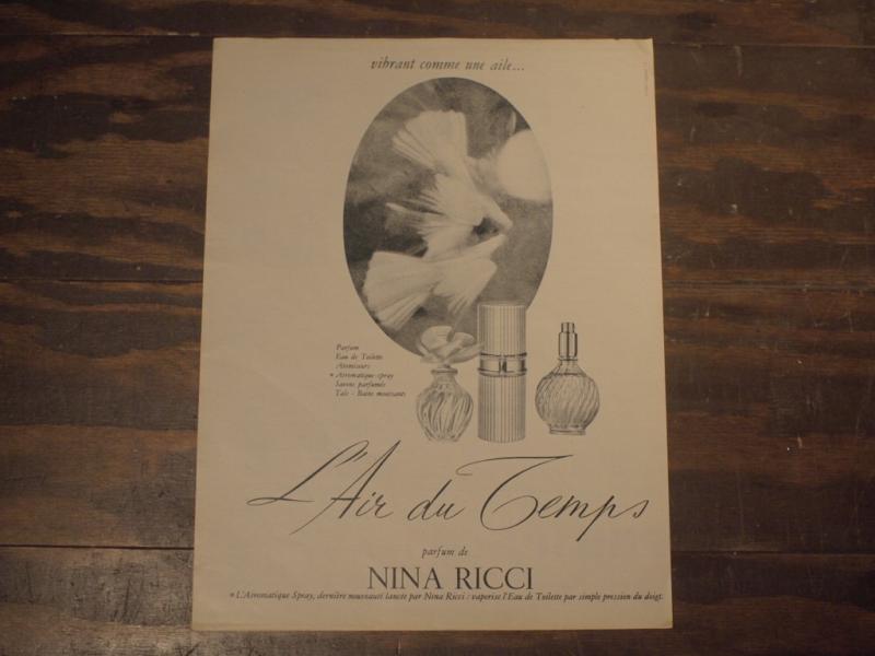 NINA RICCI / L'Air du Temps香水広告 LCC 1087