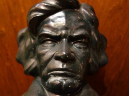 ビンテージベートーヴェン置物 ベートーベン胸像 LCM 7325