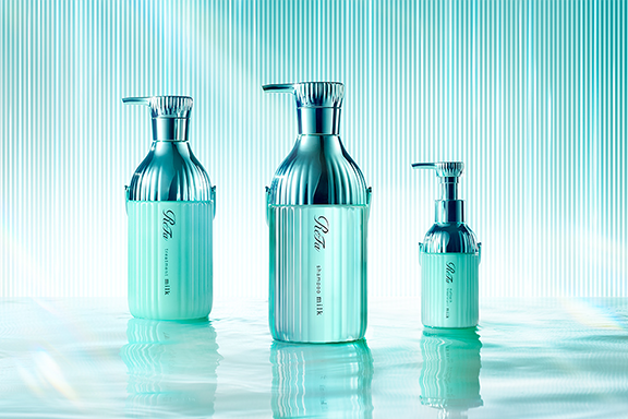 人気のシャンプーとトリートメントをセットにした「ReFa MILK PROTEIN