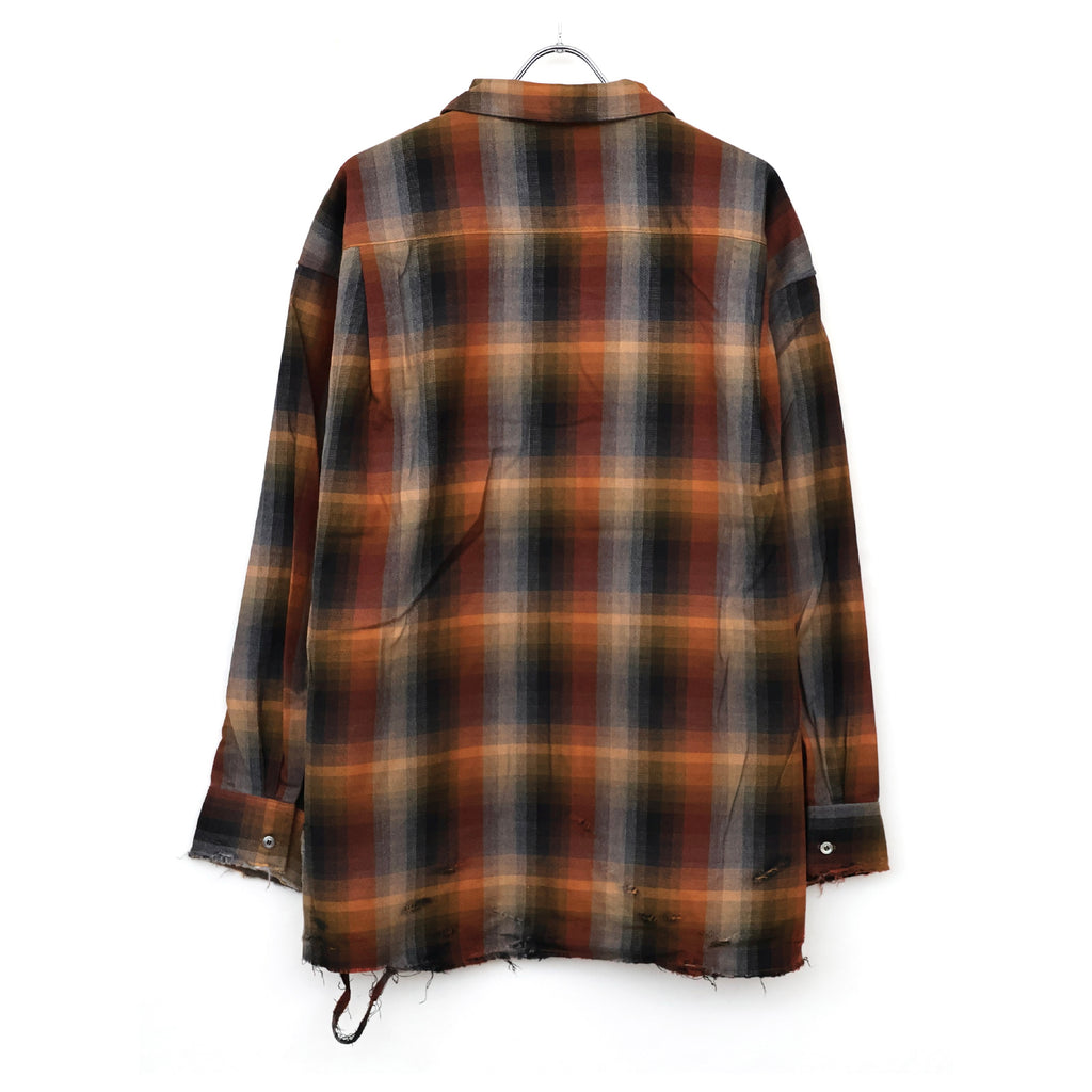 R/C CHECK CRASH LS SHIRT | ref. / Web Store