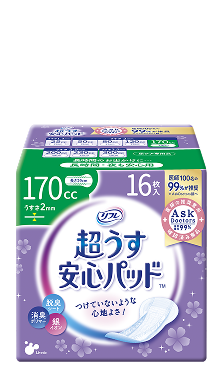 尿ケア専用 リフレ 超うす安心パッド