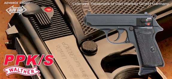 ワルサーニューPPK／S ブラックモデル