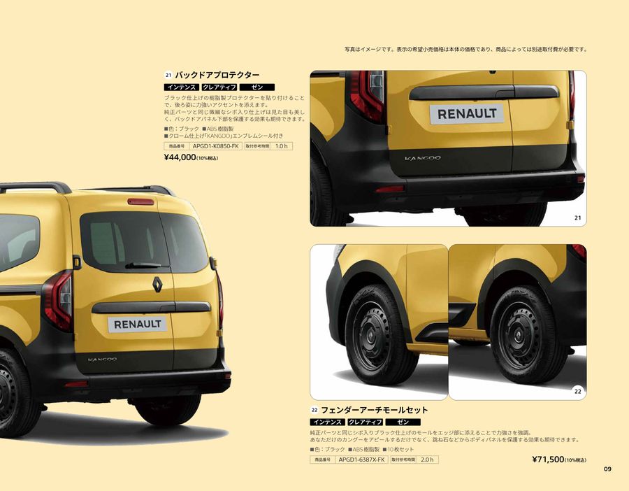 Renault KANGOO Accessories