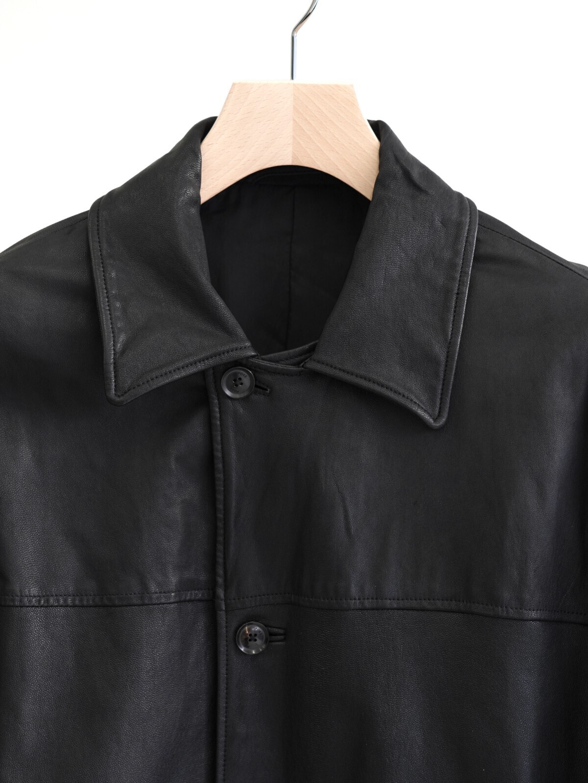 GOAT LEATHER CAR COAT - YOKE MENS｜Official Online Shop - REROPE