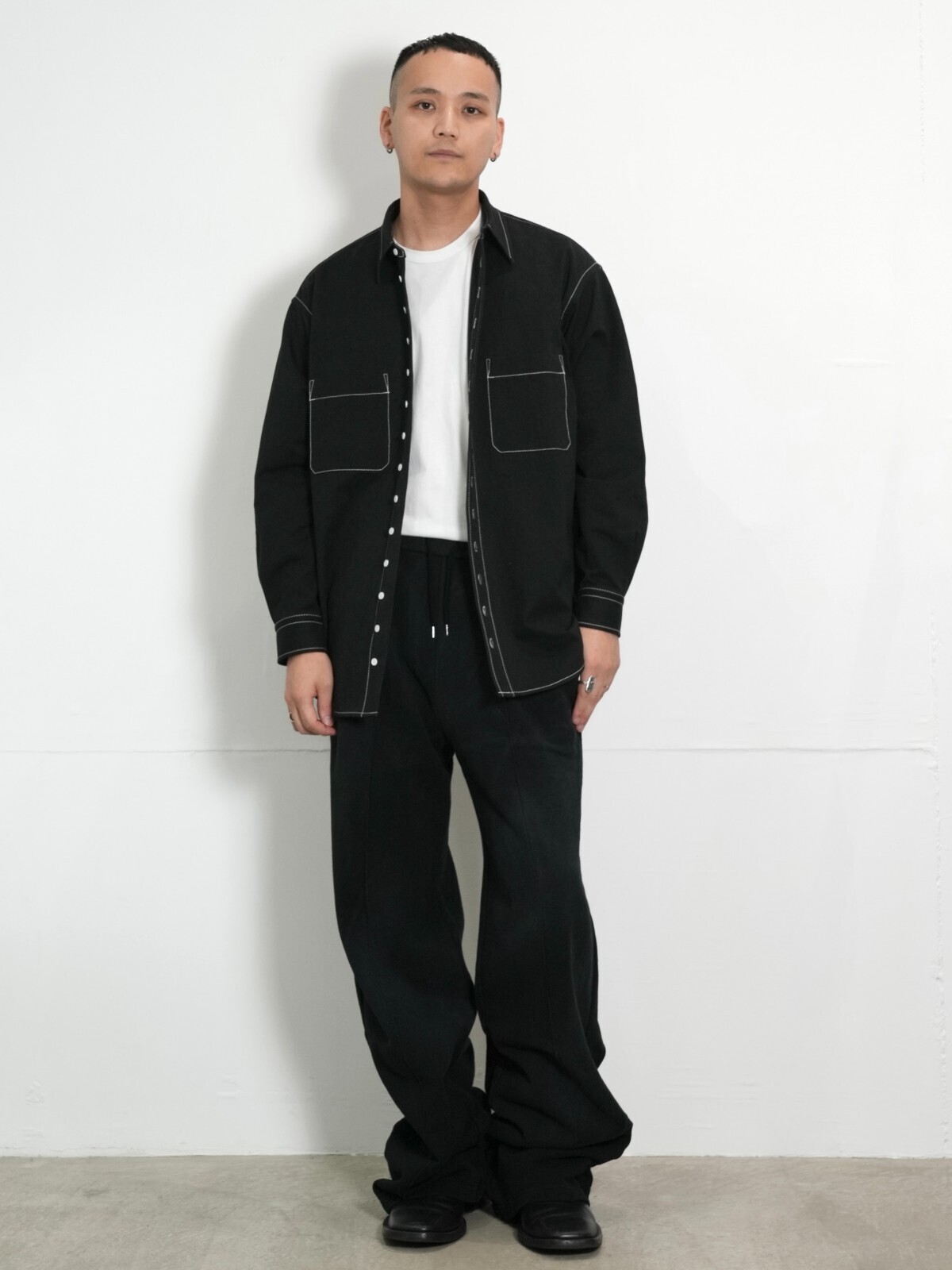 コントラストステッチシャツ - アクシス レディース & メンズ｜公式