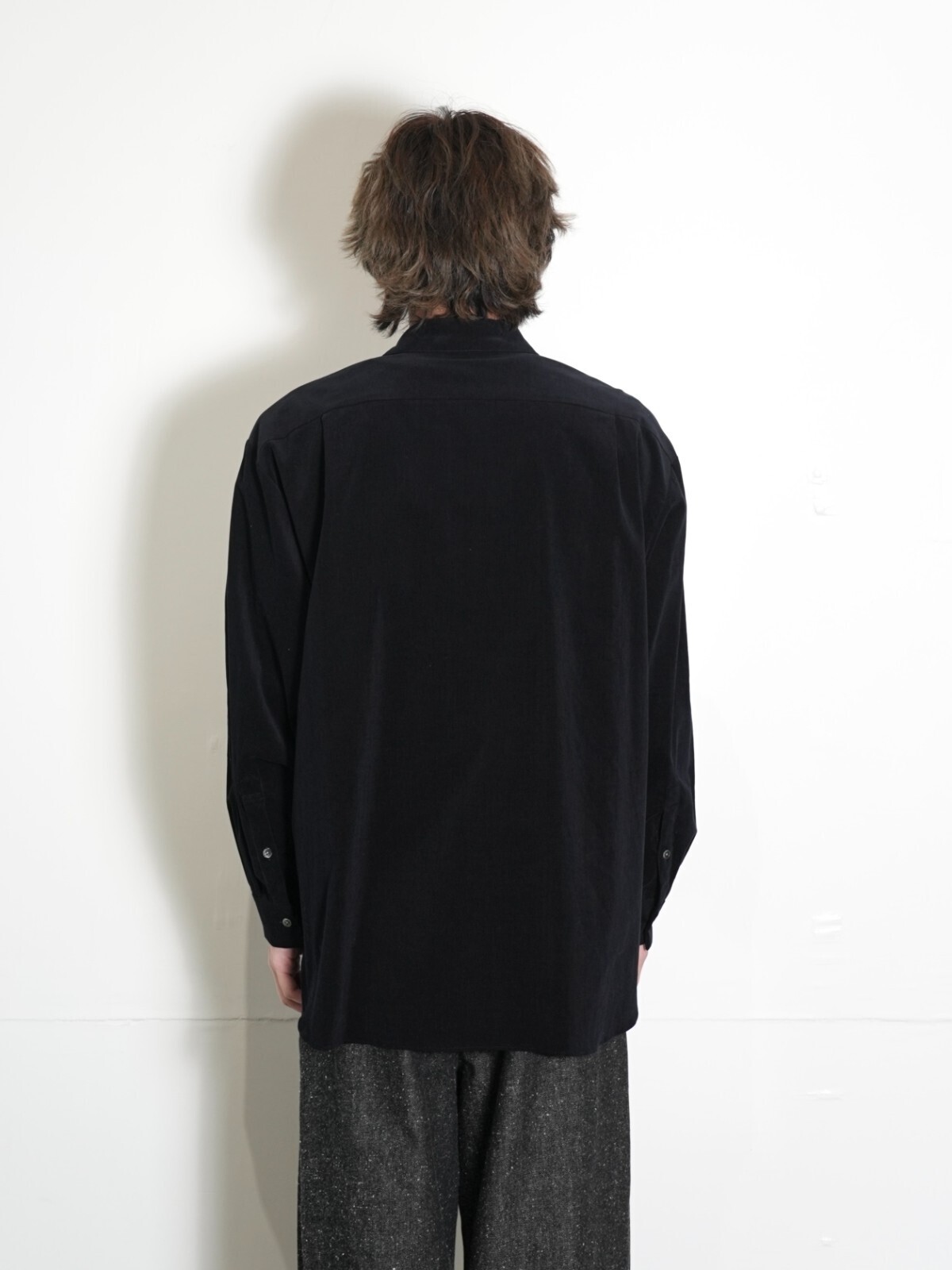 Summer Corduroy Skipper Shirt - Blanc YM WOMENS & MENS｜Official