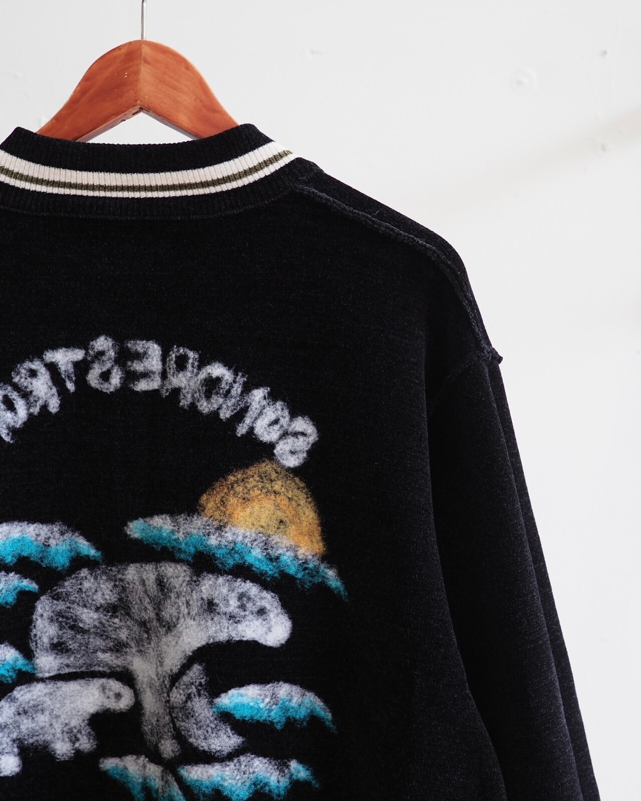 Needle Punch Reversible Ska Knit - DAIRIKU MENS｜Official Online