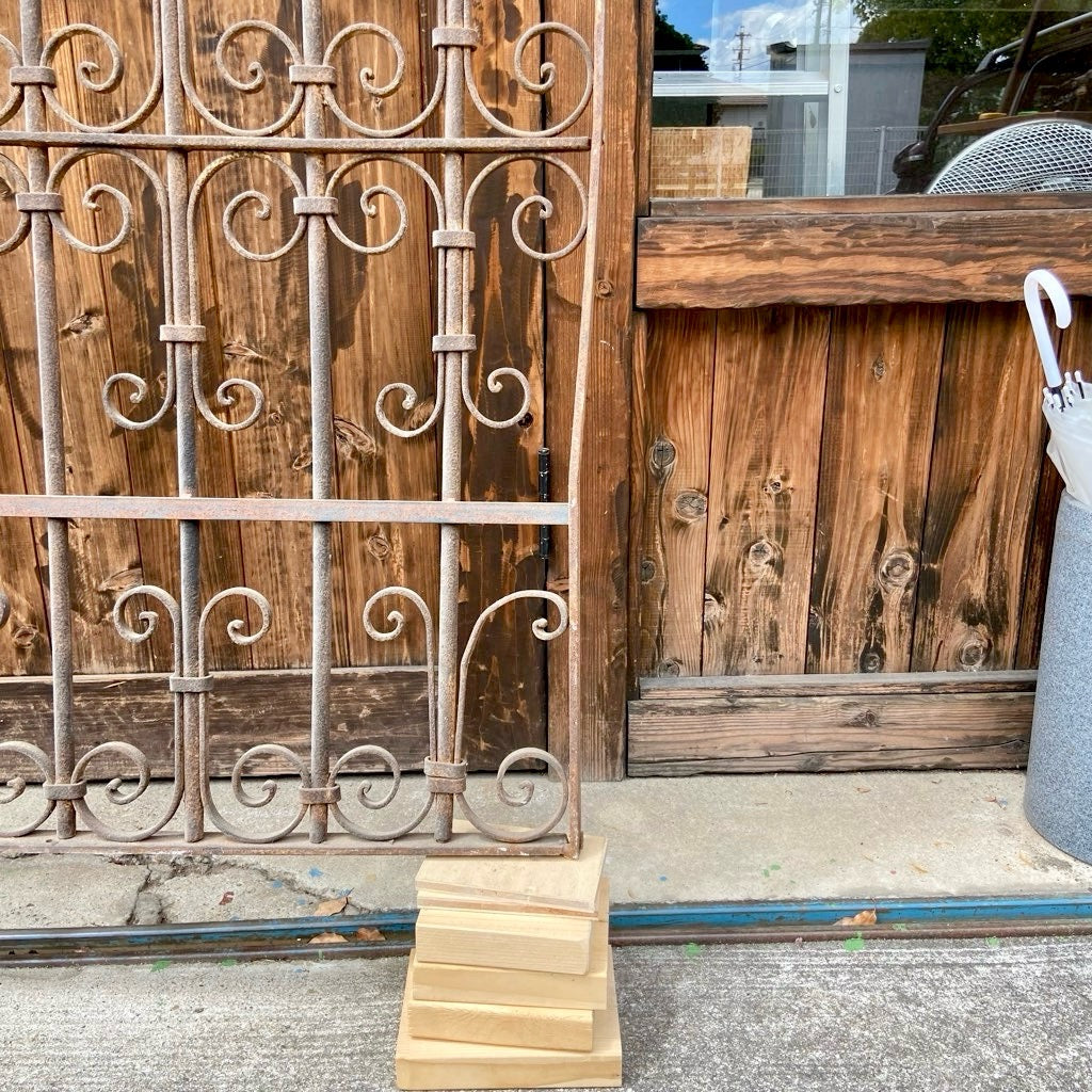 アイアンフェンス アンティーク アイアンゲート 装飾 庭 ガーデニング