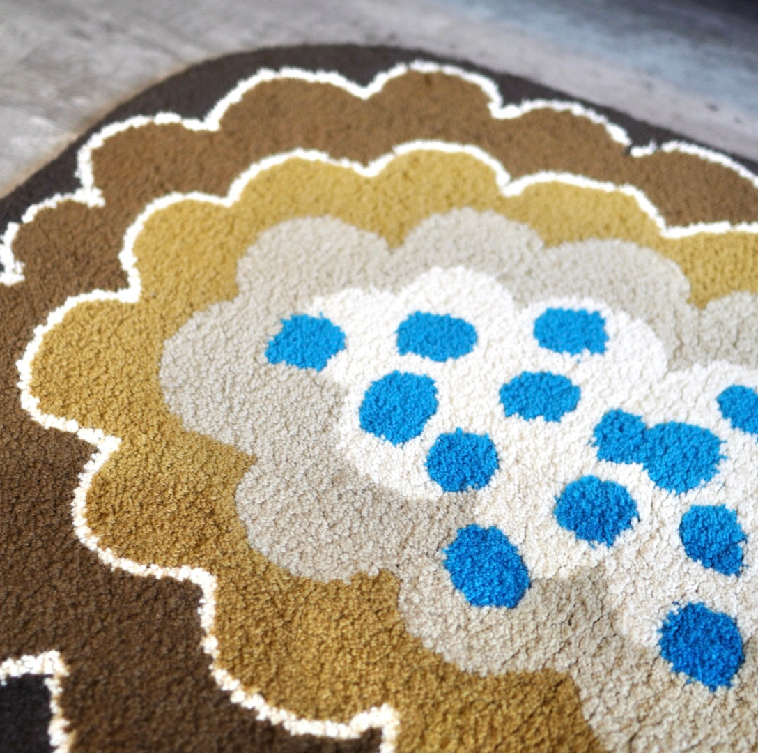 ミナペルホネン / minä perhonen ラグマット / pudding rag 皆川明