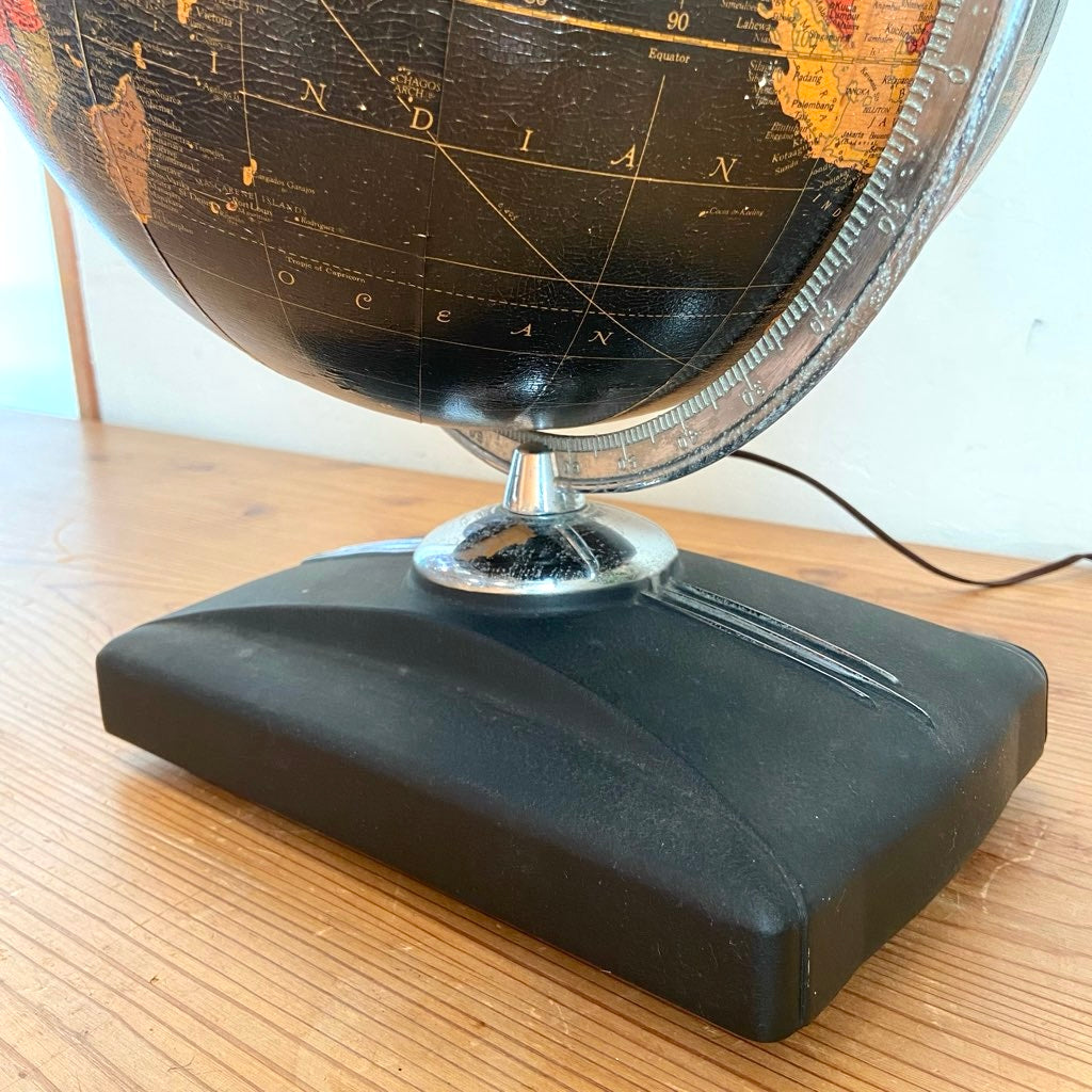 リプルーグル / Replogle ブラックオーシャン 地球儀ライト 中古 照明