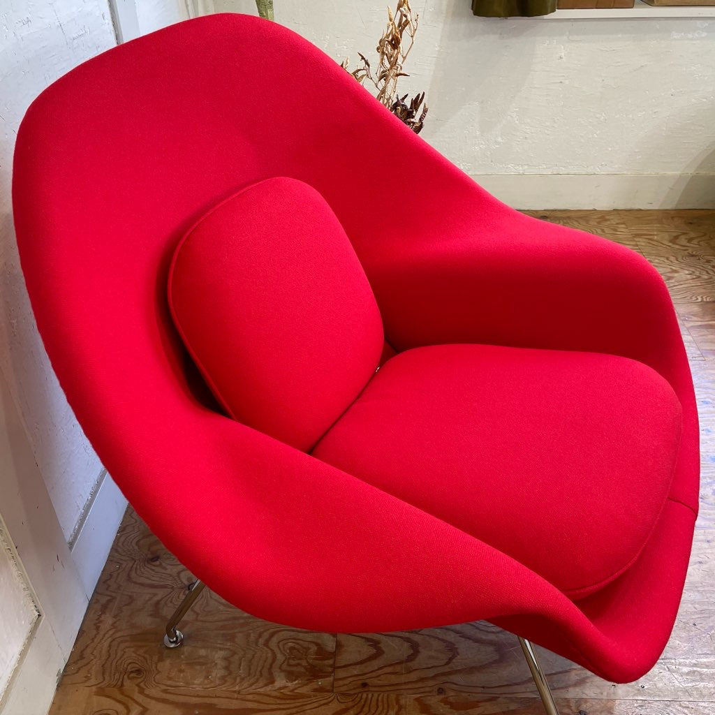 ノール / Knoll ノル ウームチェア オットマンセット サーリネン