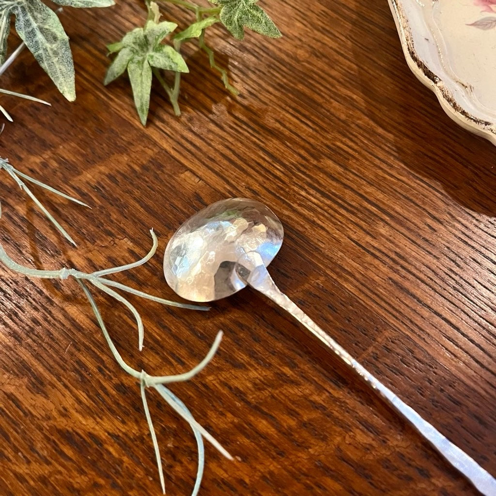 長谷川まみ 南鐐匙 銀匙 スプーン 純銀 中古 作家モノ