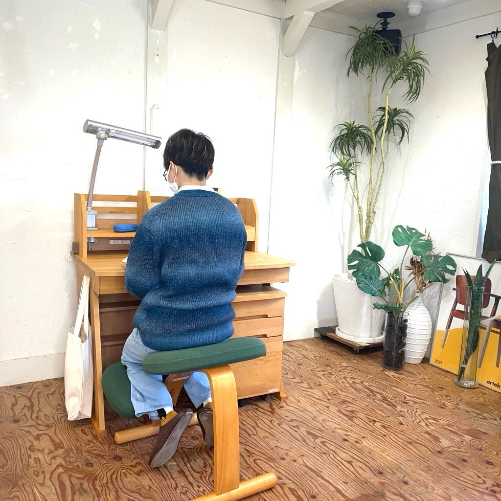 堀田木工 hotta woody ウィンディ WINDY デスク ワゴン 上棚 3点セット