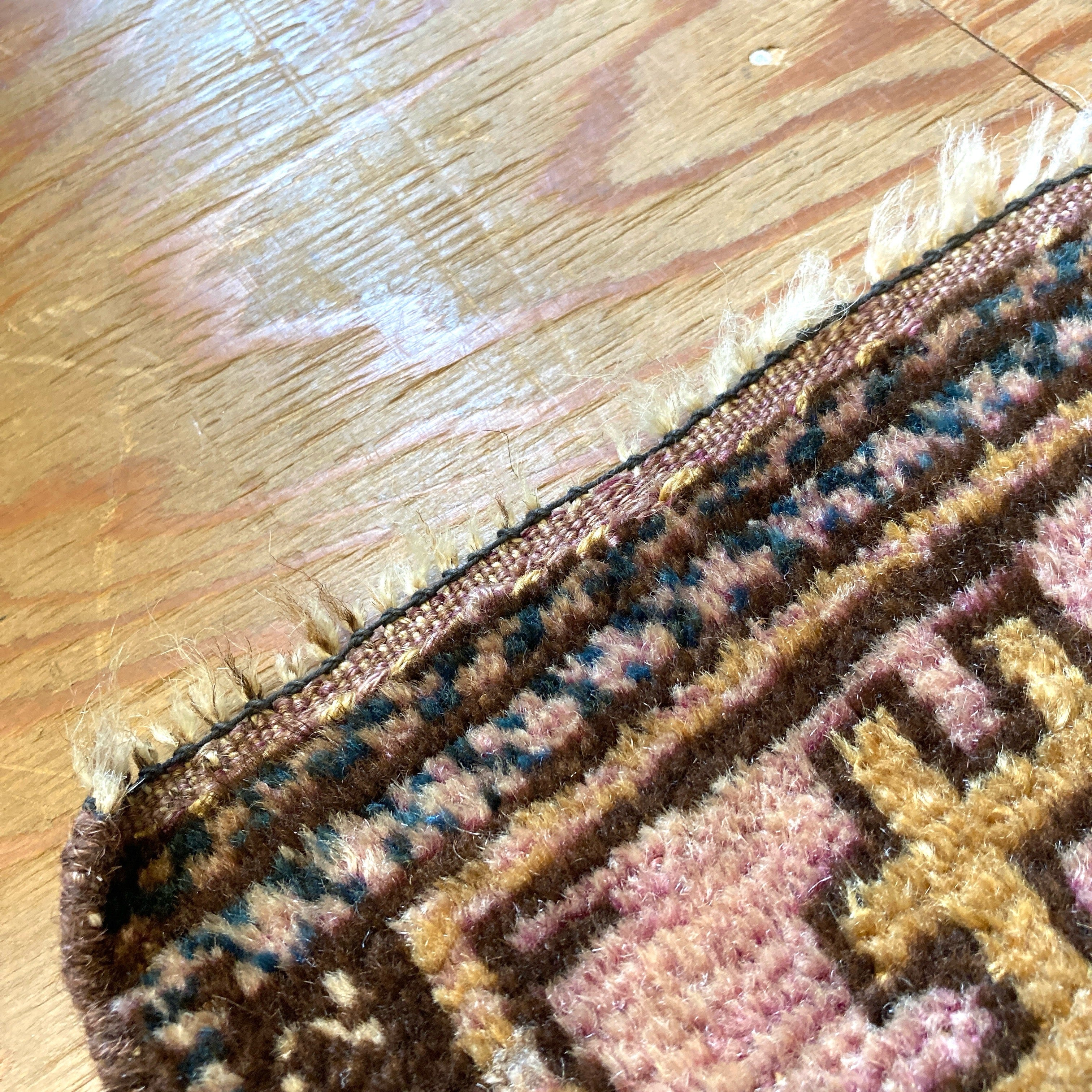 トライバルラグ ウール アフガニスタン ヴィンテージ 中古 ラグ敷物