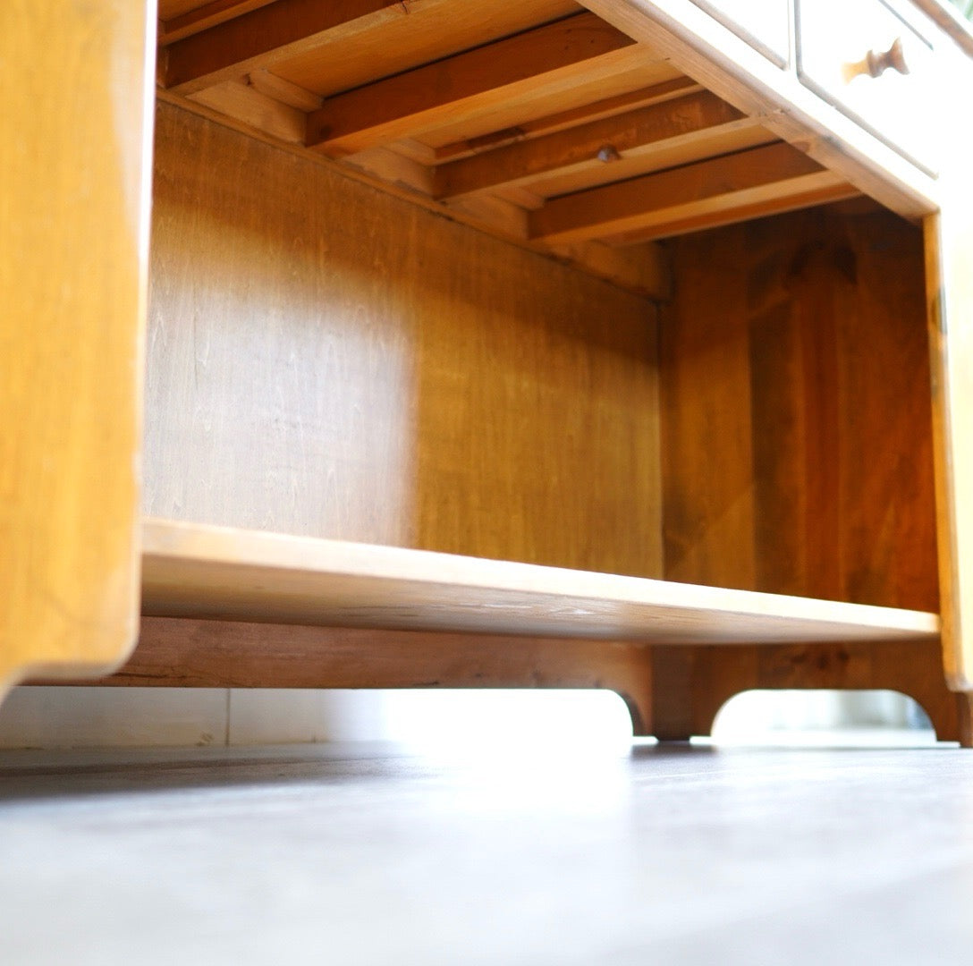 アンファン / enfant 飾り棚 カップボード キャビネット パイン材