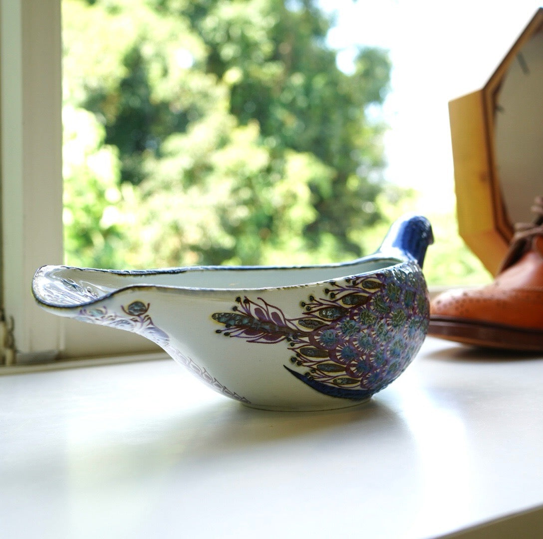 ロイヤルコペンハーゲン / ROYAL COPENHAGEN 鳩型サラダボウル