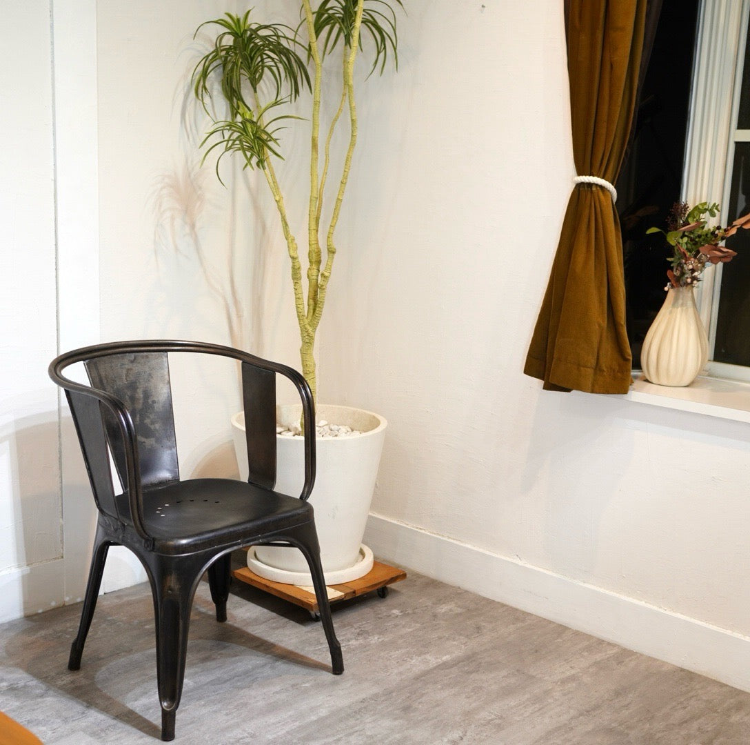 トリックス / TOLIX Aチェア アームチェア ブラック ヴィンテージ 中古