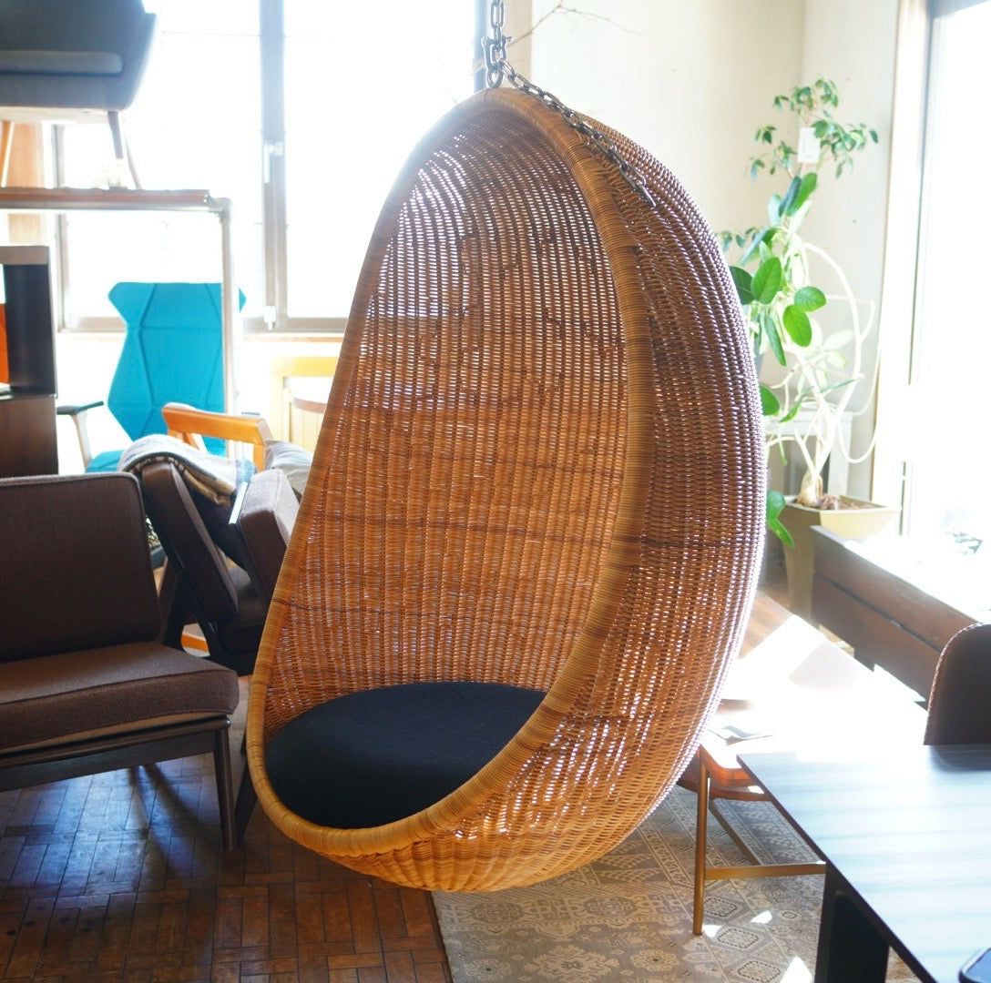 ヤマカワラタン ハンギングエッグチェア レストチェア ナナ