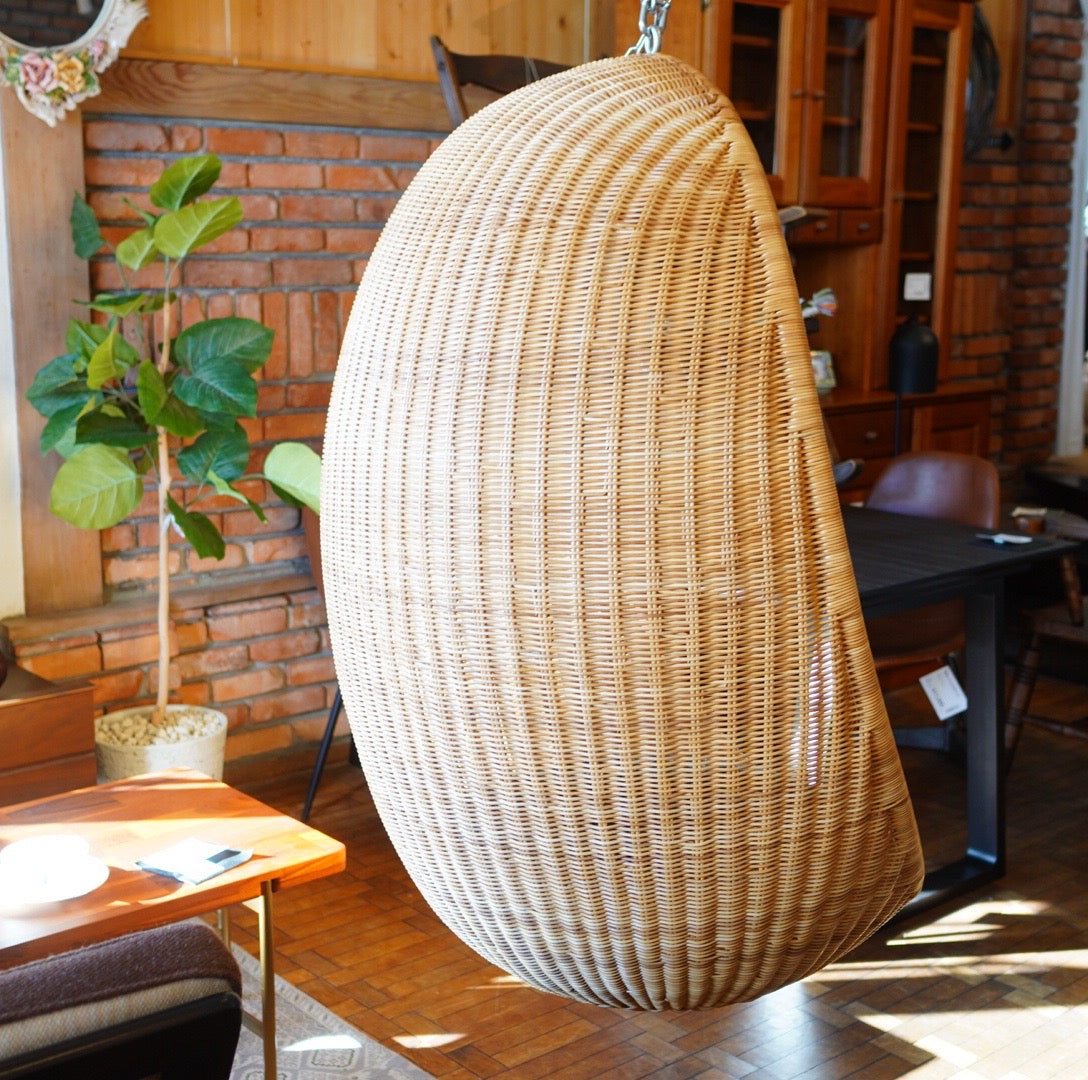 ヤマカワラタン ハンギングエッグチェア レストチェア ナナ