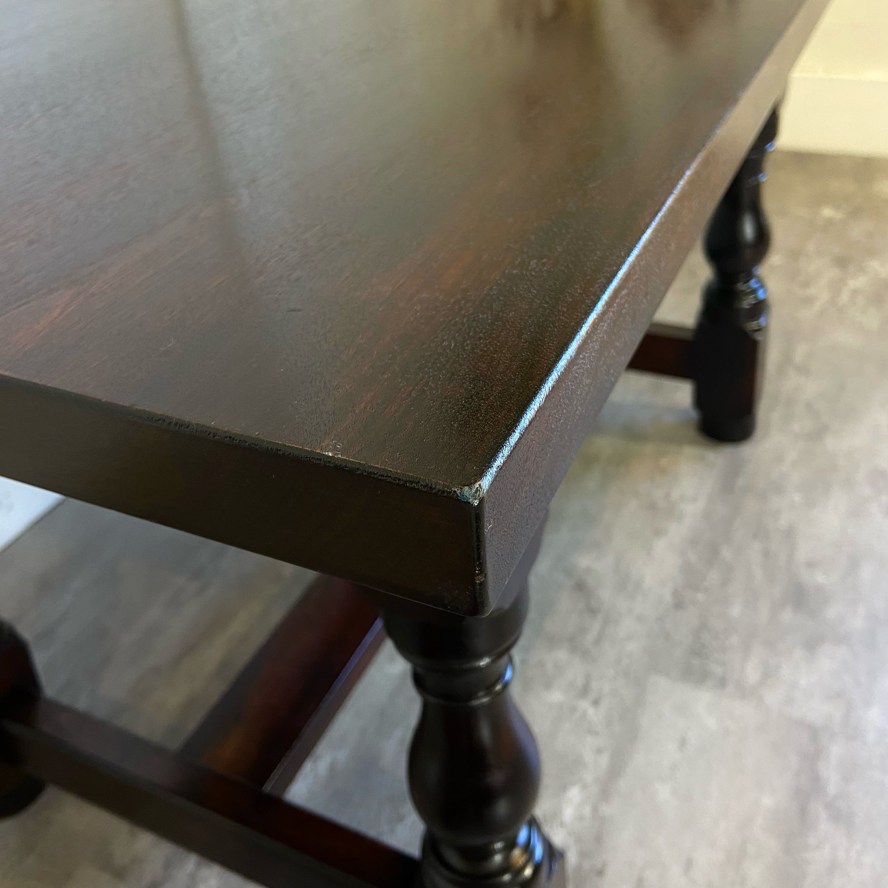 松本民芸家具 C型センターテーブル ヴィンテージ 中古 民藝 工芸 机