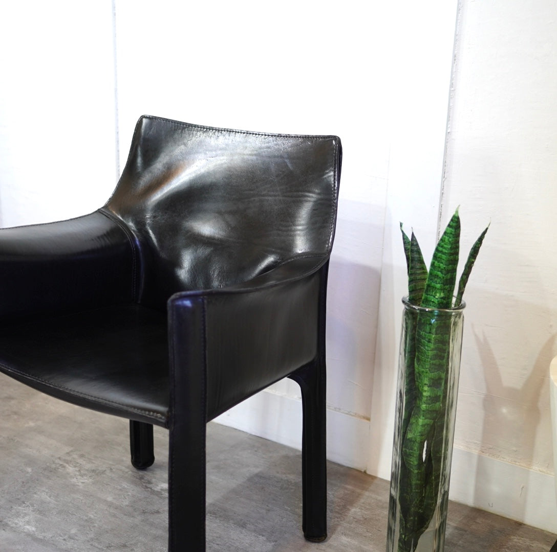 カッシーナ Cassina キャブ CAB アームチェア 413 マリオ・ベリーニ
