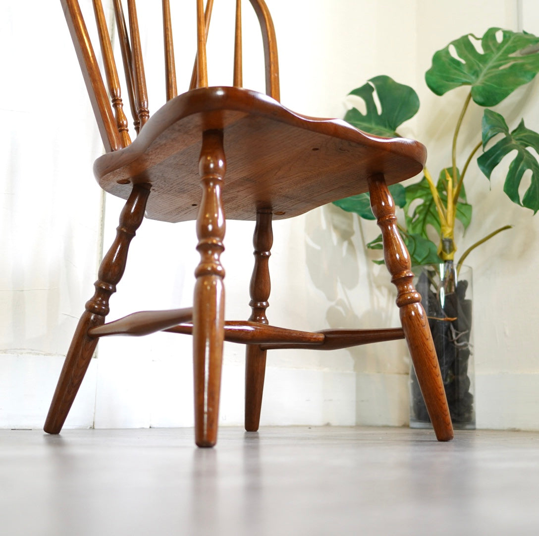 柏木工 フープバックチェア ウィンザーチェア ヴィンテージ 中古 椅子 木