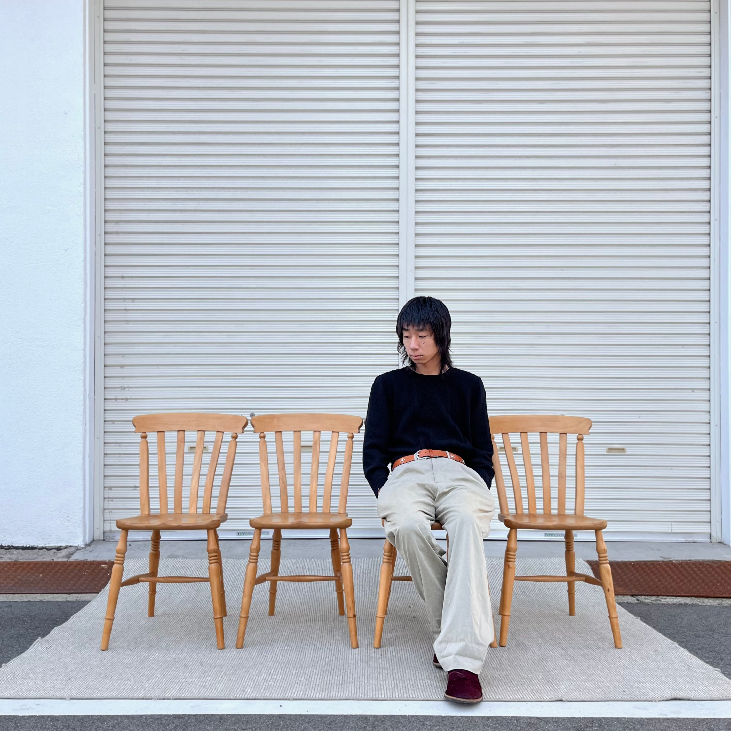 ザ・ペニーワイズ / THE PENNY WISE スラットバックチェア ダイニング