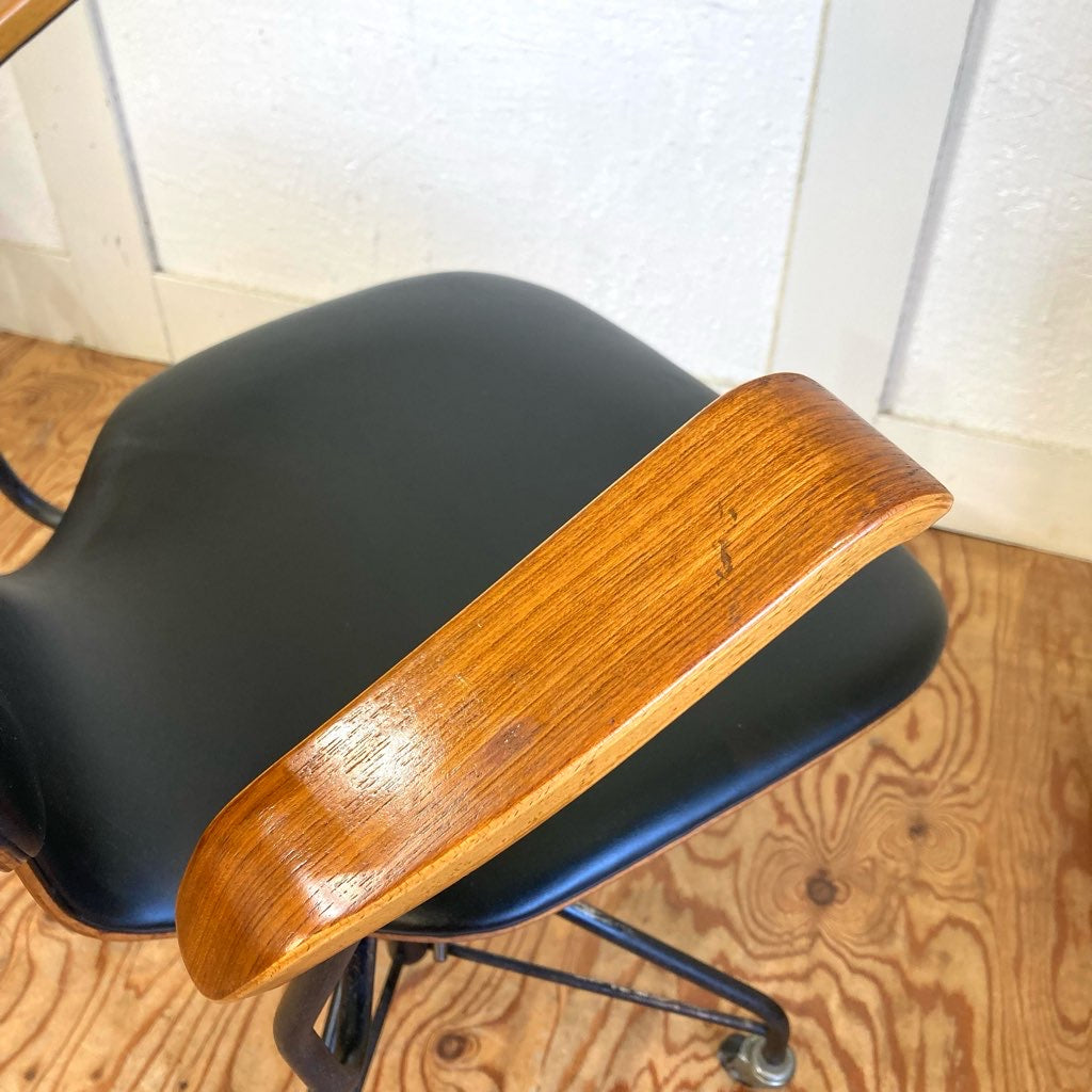 天童木工 / Tendo アームチェア デスクチェア 剣持勇 チーク