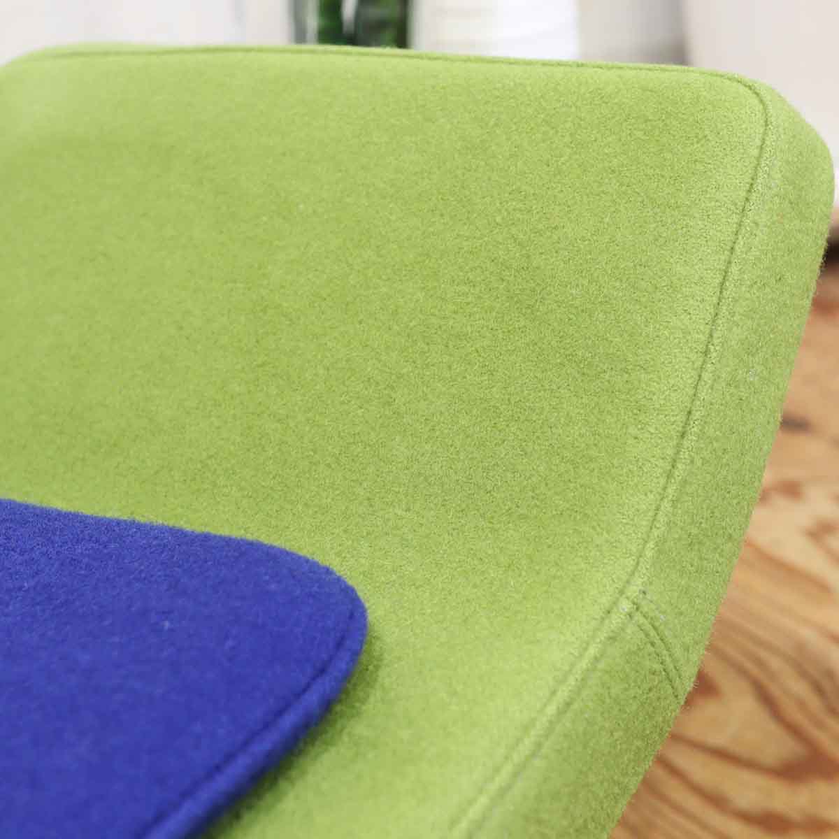 アイデック / AIDEC ルーブ / LOUV ラウンジチェア グリーン 岩崎一郎