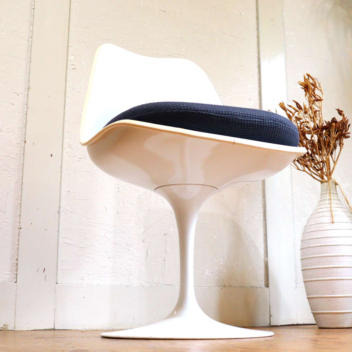 ノール / Knoll チューリップチェア ブルー ダイニングチェア エーロ