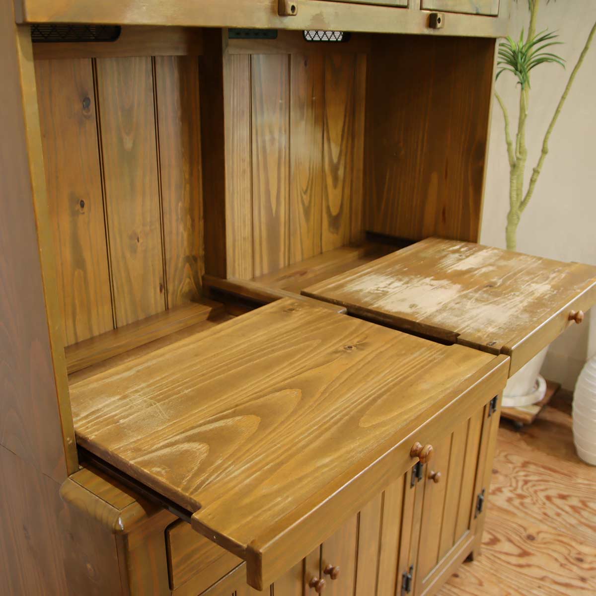 アンファン / Enfant カップボード 食器棚 パイン材 カントリー