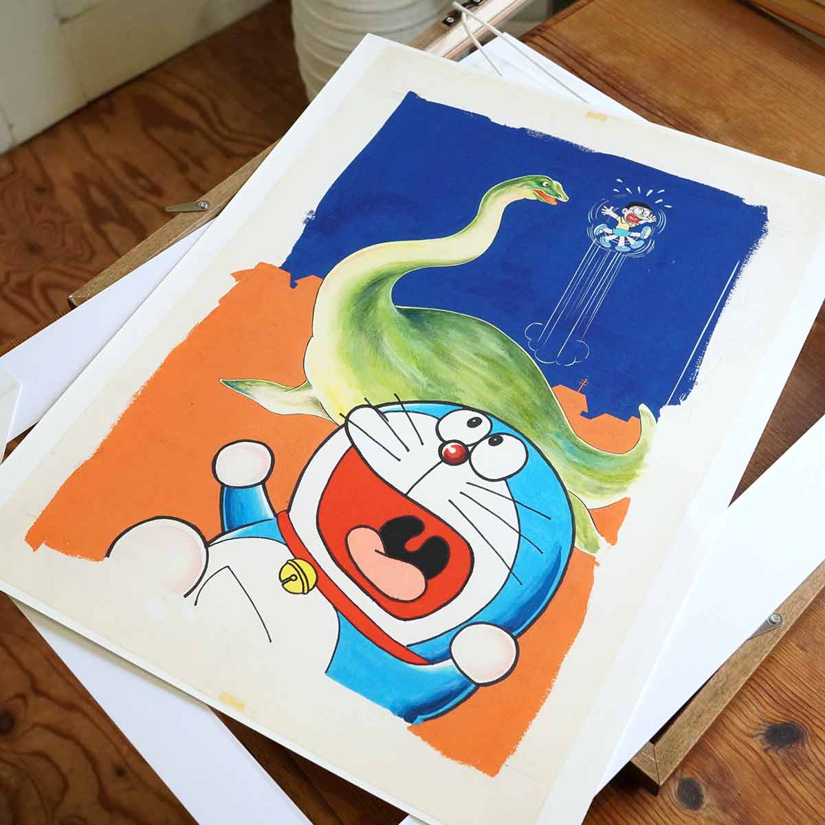 ドラえもん 「 のび太の恐竜 」 複製原画 藤子・F・不二雄