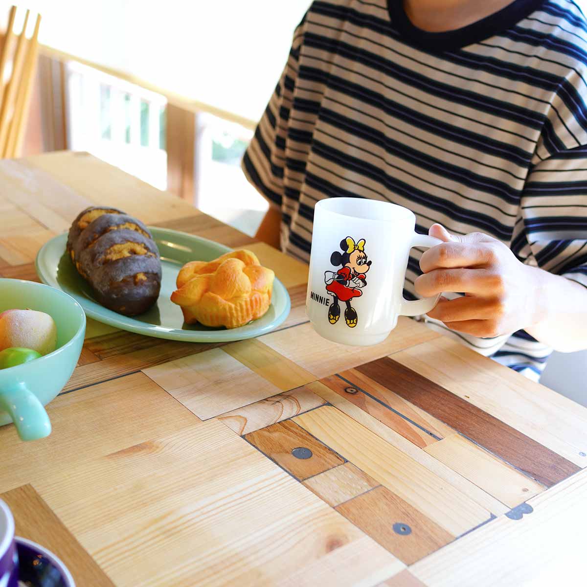 ファイヤーキング Fire-King ペプシ ミニーマウス マグカップ