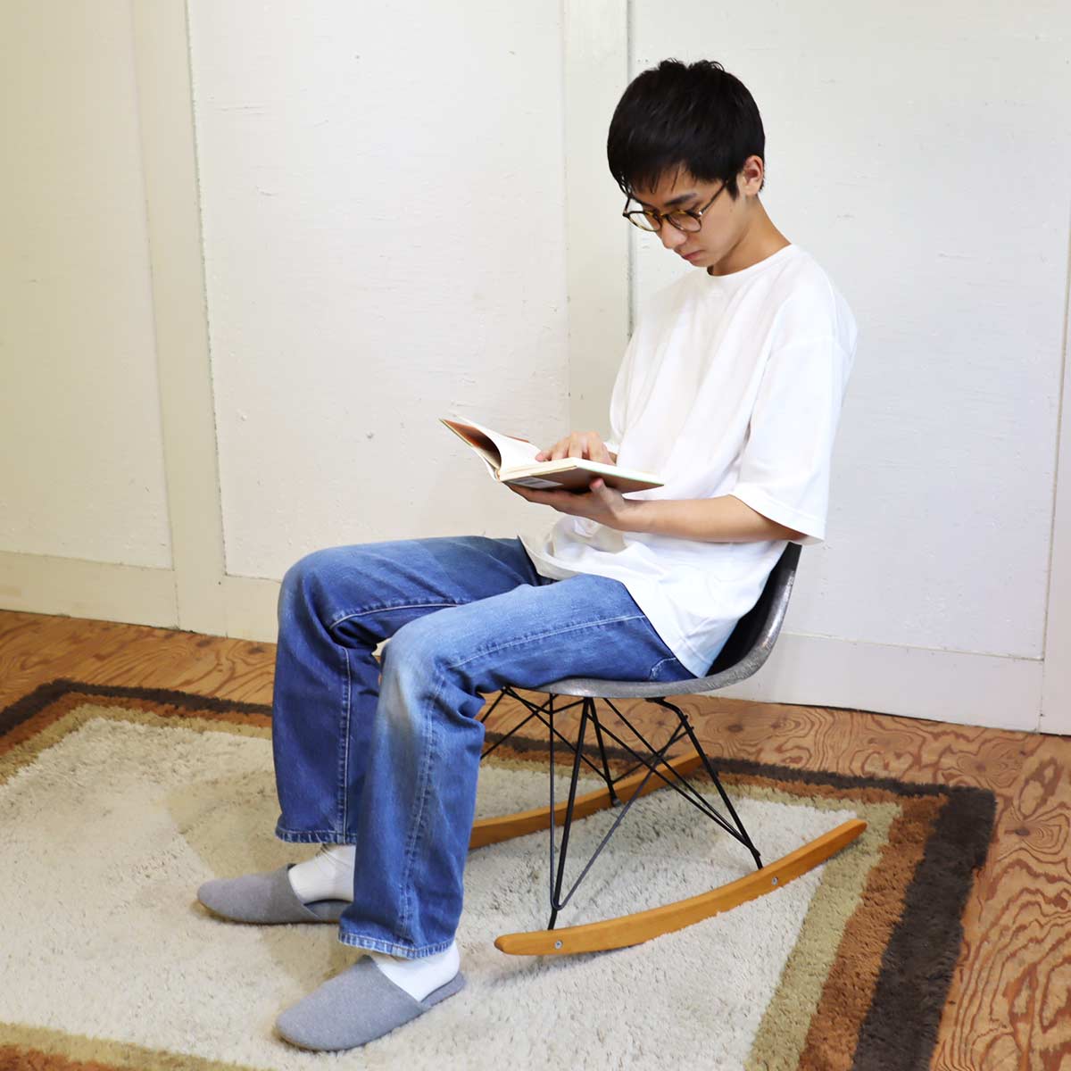 ハーマンミラー / Herman Miller サイドシェルチェア 2nd ロッカー