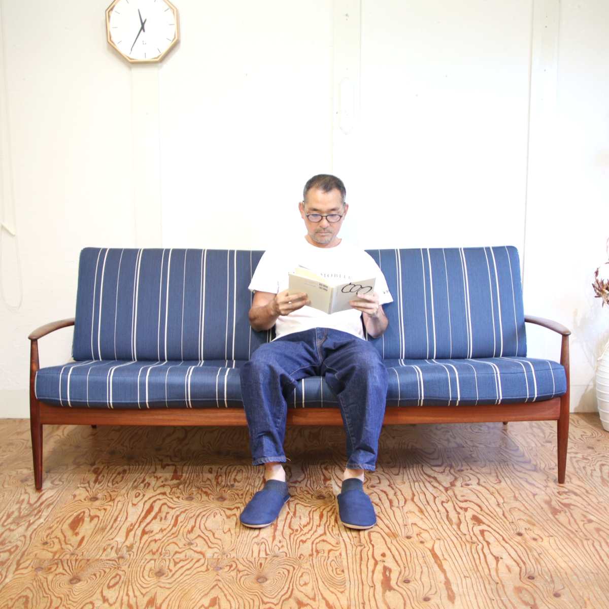 フランス＆サン / France&son 3シートソファ グレーテ・ヤルク 中古