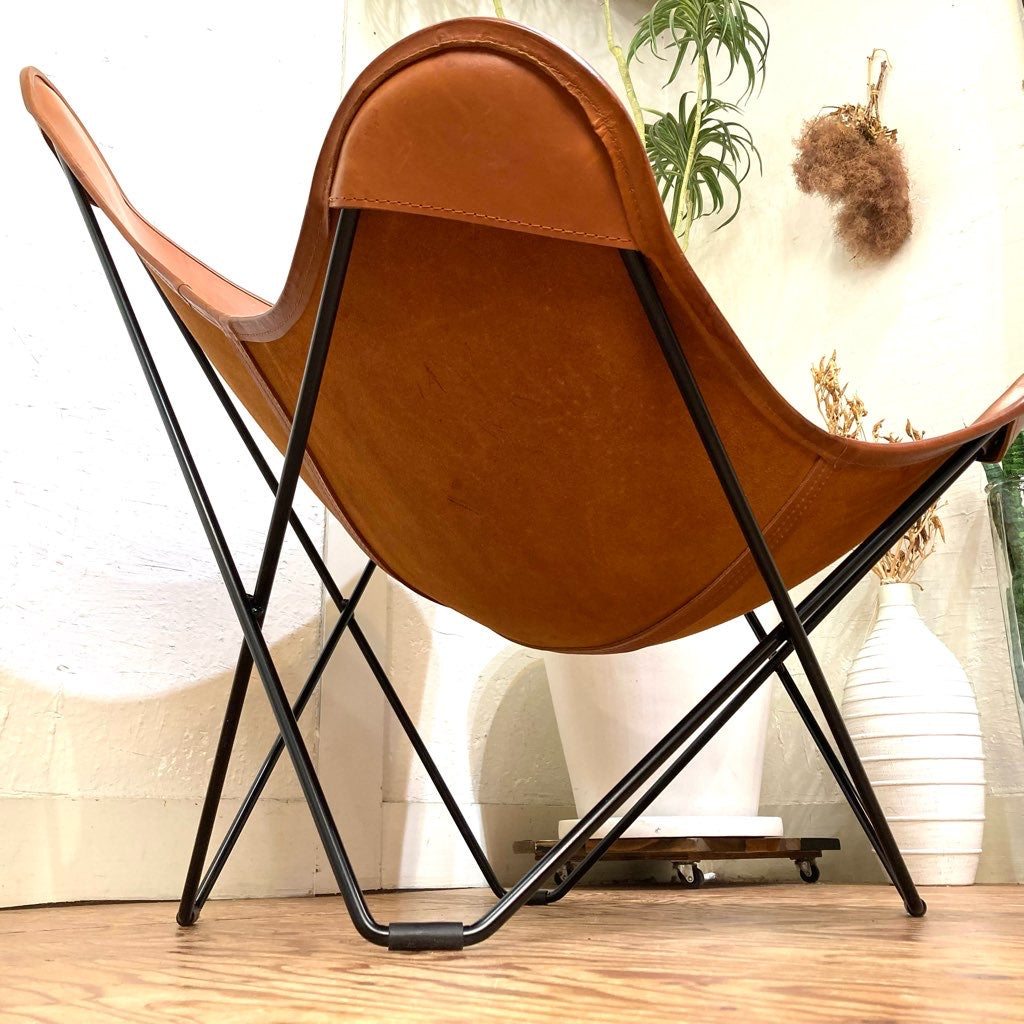 クエロ / CUERO BKFチェア バタフライチェア マリポサ ブラウン 中古