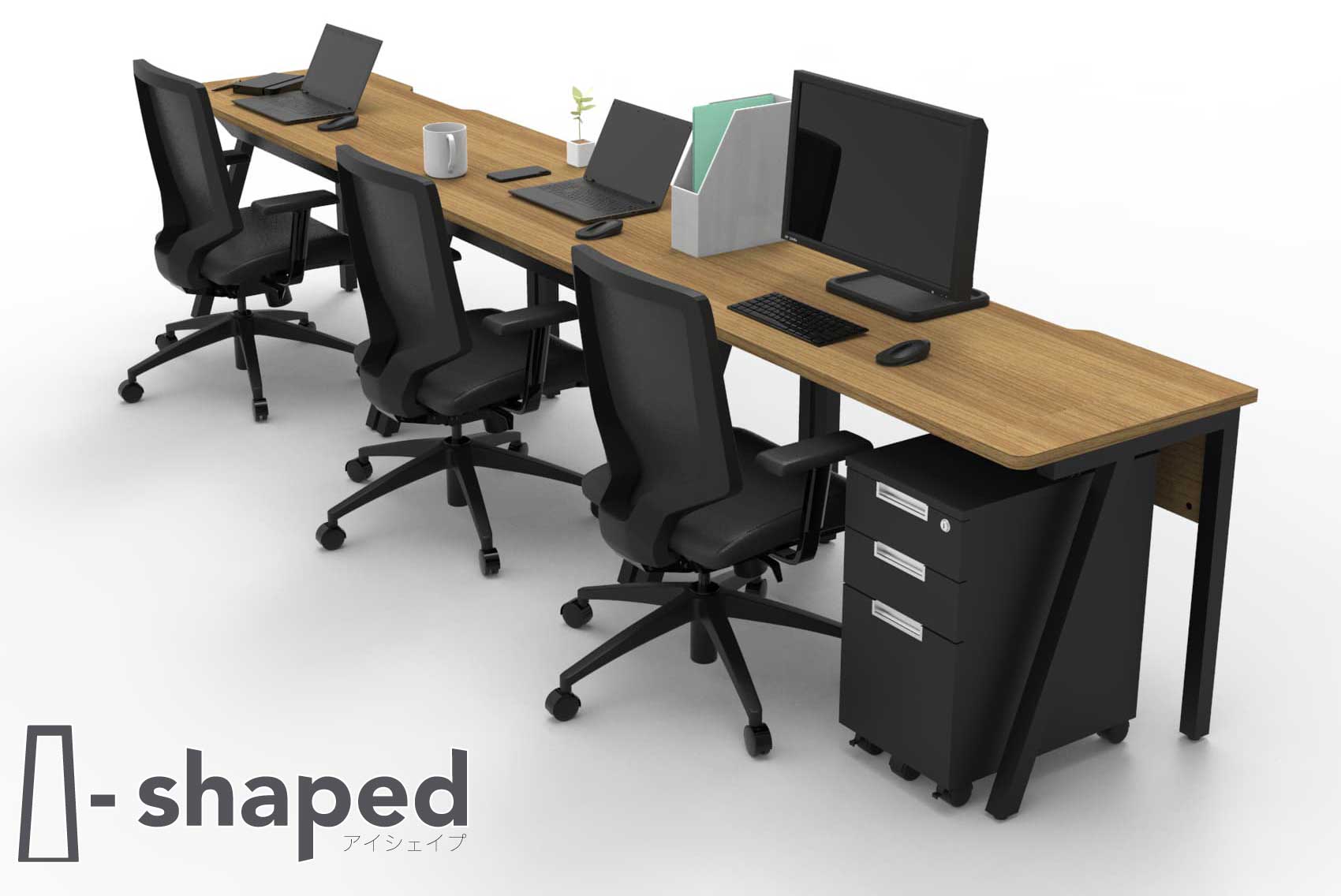 I shaped アイシェイプシリーズ デスク | 製品情報 | オフィス