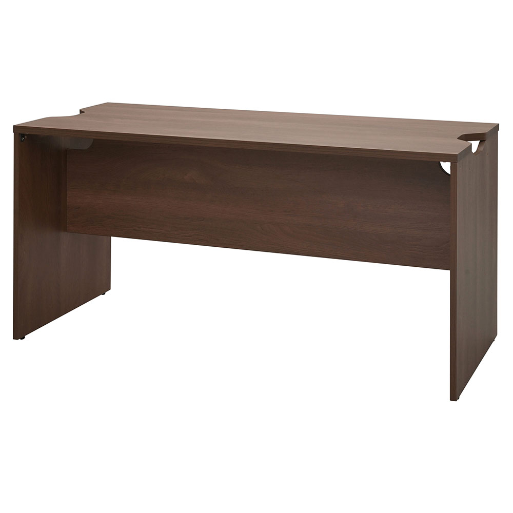 テンポ ローカウンター W1400×D596 ウォルナット 幕板ハーフ RFTLC