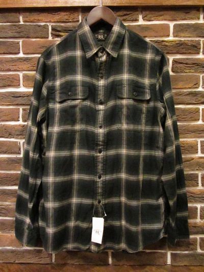 RRL等の通販サイト【RHYTHM】RRL(ダブルアールエル) L/S FLANNEL