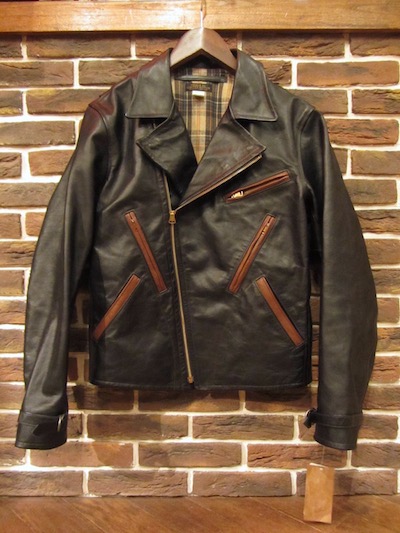 RRL等の通販サイト【RHYTHM】LEATHER JACKETの販売ページ