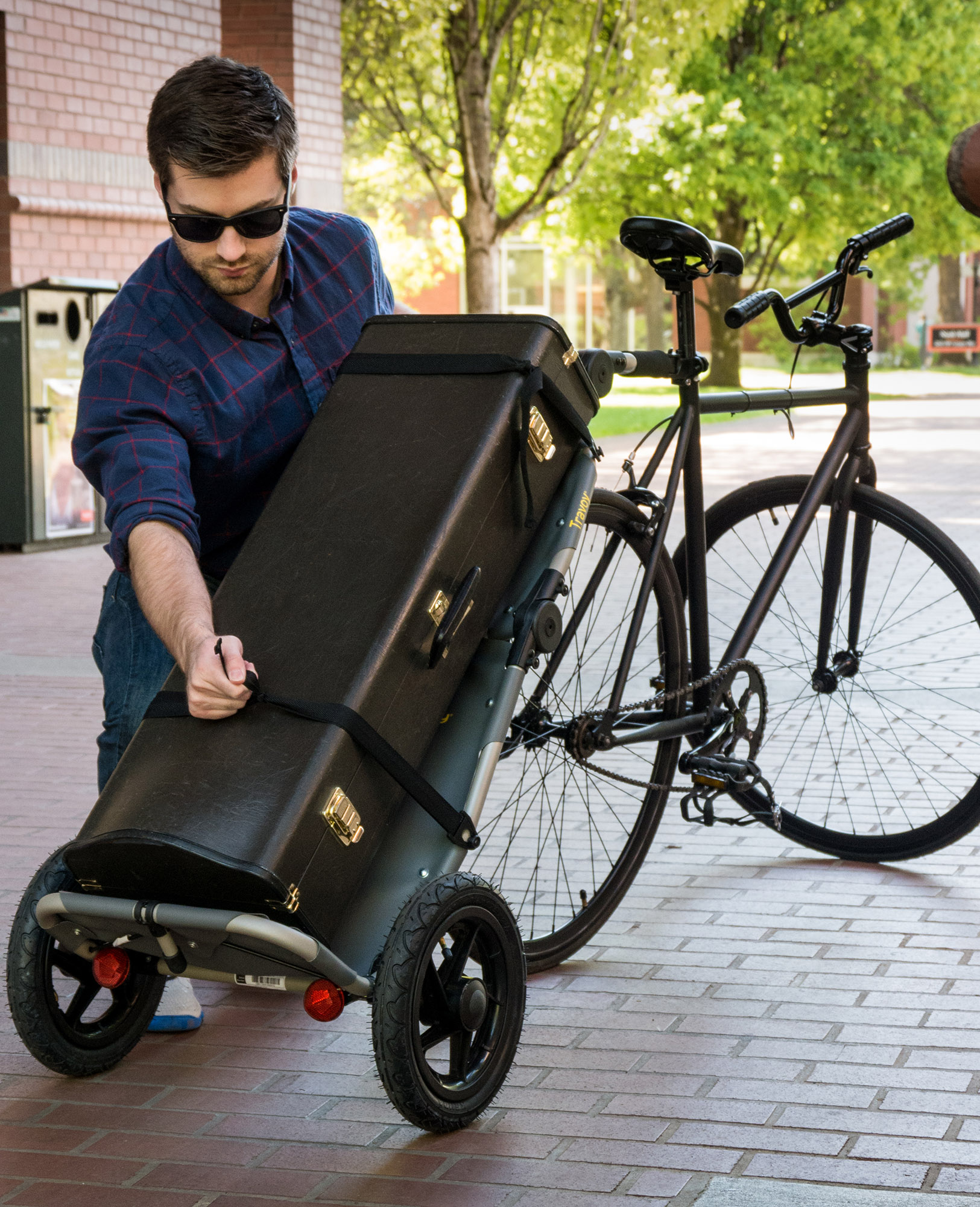 トラボーイ(TRAVOY) - 公式バーレー(Burley)自転車用ベビーカー