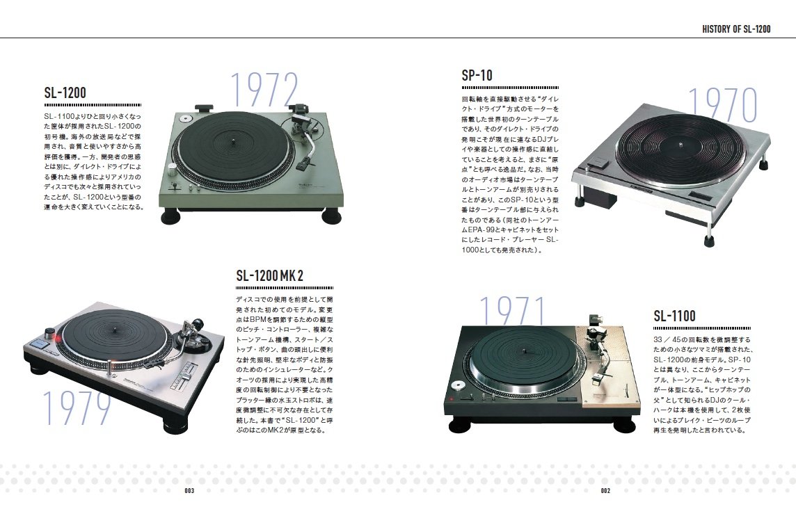 Technics SL-1200の肖像』 音楽の未来を変えた伝説の銘機SL-1200の軌跡