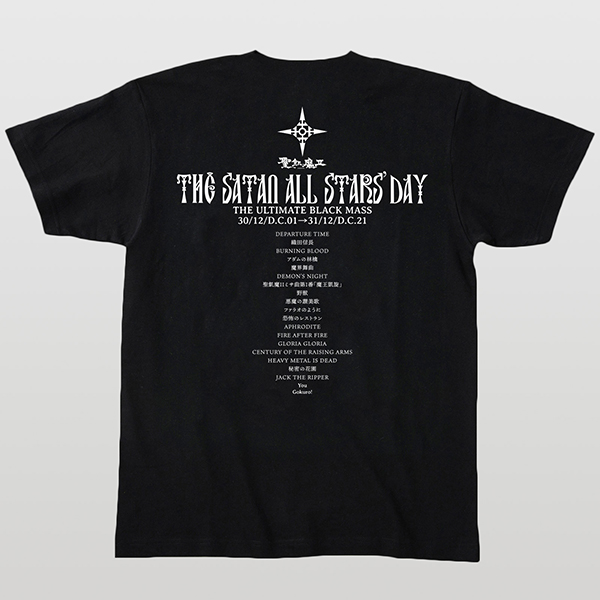聖飢魔II『THE ULTIMATE BLACK MASS』ヴィデオ黒ミサTシャツ