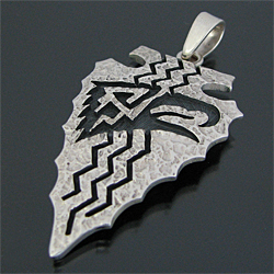 ホピ族 Ruben Saufkie イーグル ライトニング トゥーファーキャスト