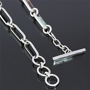 ナバホ族 Harvey Mace ハンドメイド チェーン ブレスレット 【送料無料】