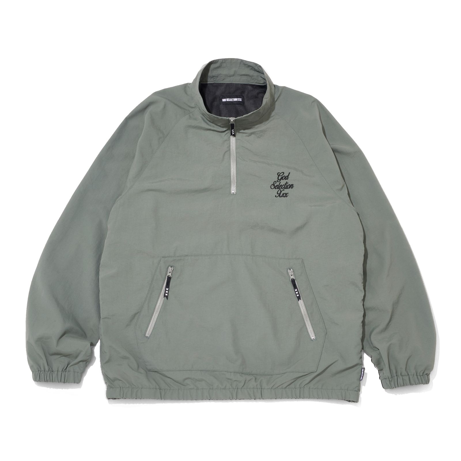 GOD SELECTION XXX - GX-A26-JK-01 HALF ZIP JACKET OLIVE | River