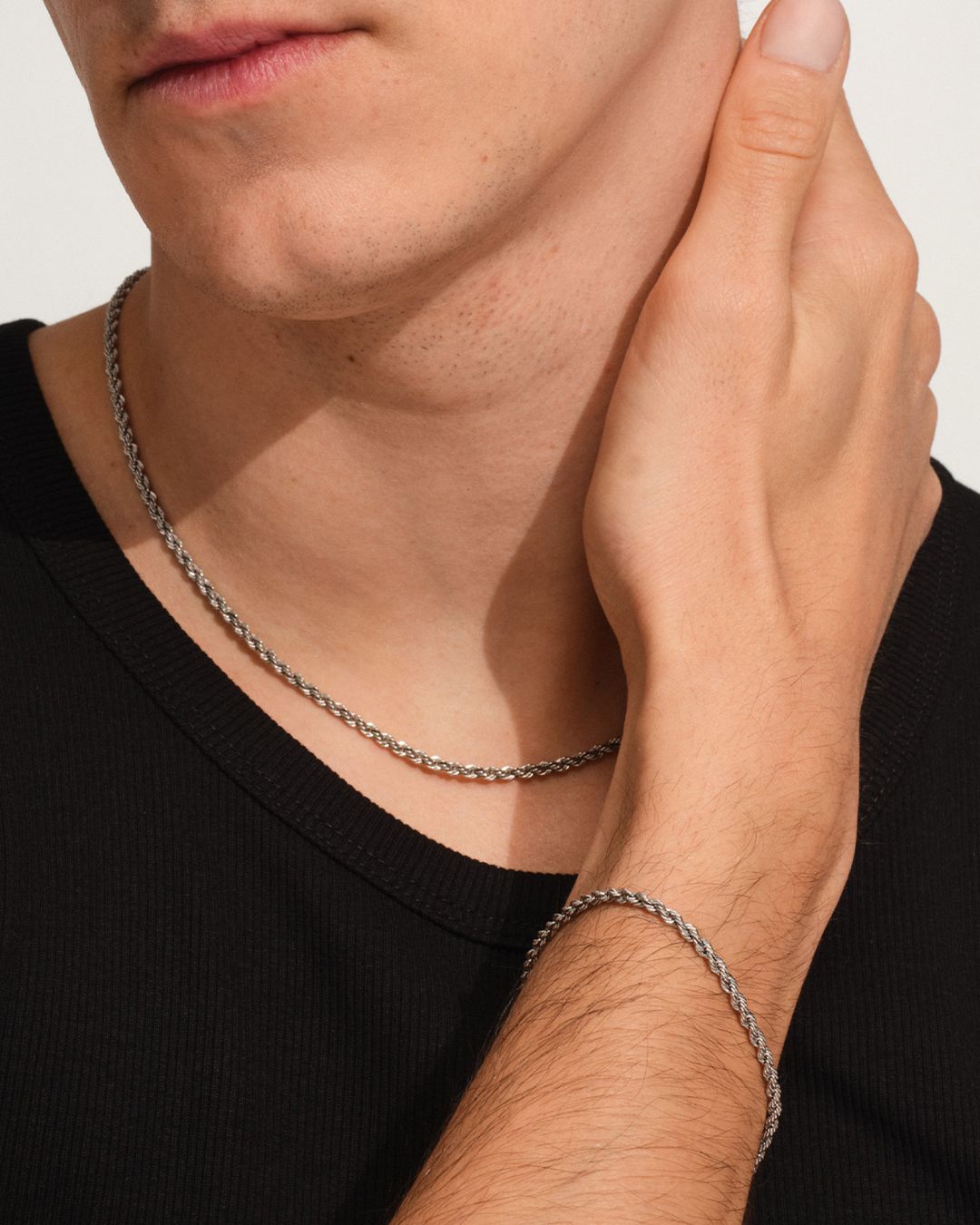 TOMWOOD - Rope Bracelet 7Inch(18cm) / ロープ ブレスレット / 925